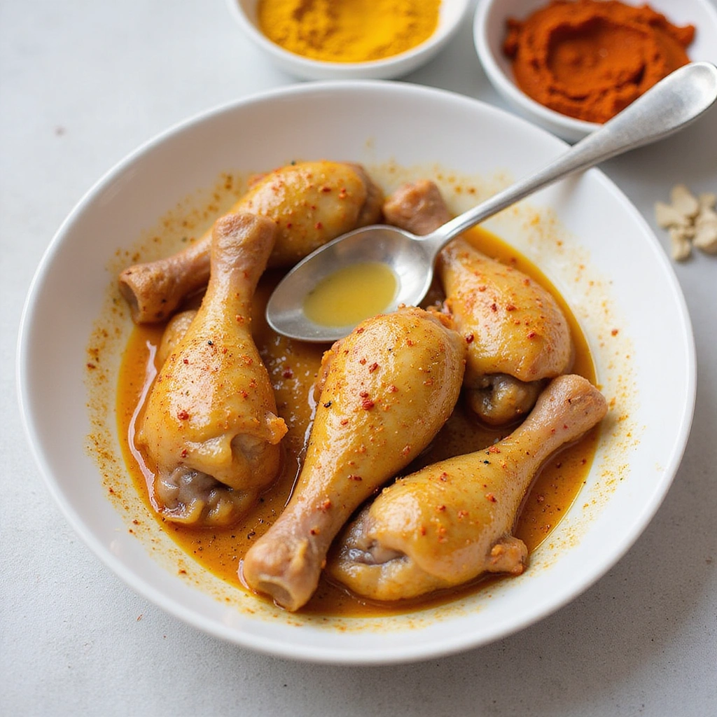 Chicken Leg Curry Recipes Family-Friendly Classic 2 Chicken Leg Curry Recipes Family Friendly Classic Step 2 Marinate the Chicken