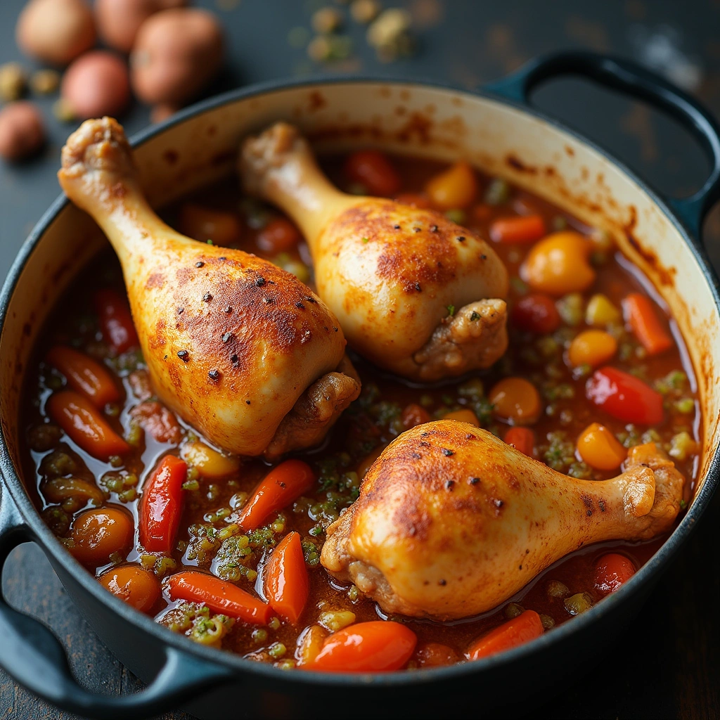 Chicken Leg Curry Recipes Family-Friendly Classic 7 Chicken Leg Curry Recipes Family Friendly Classic Step 7 Add Marinated Chicken