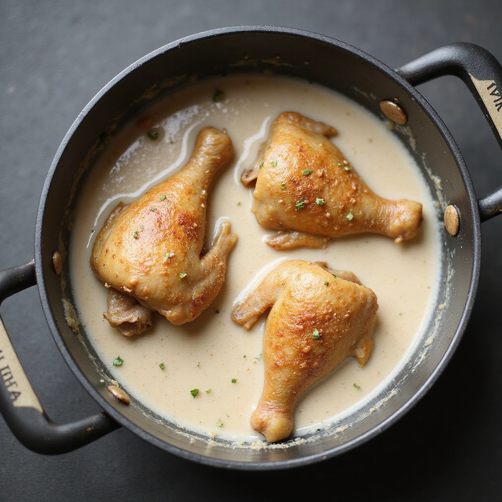 Chicken Leg Curry Recipes Family-Friendly Classic 8 Chicken Leg Curry Recipes Family Friendly Classic Step 8 Pour in Coconut Milk