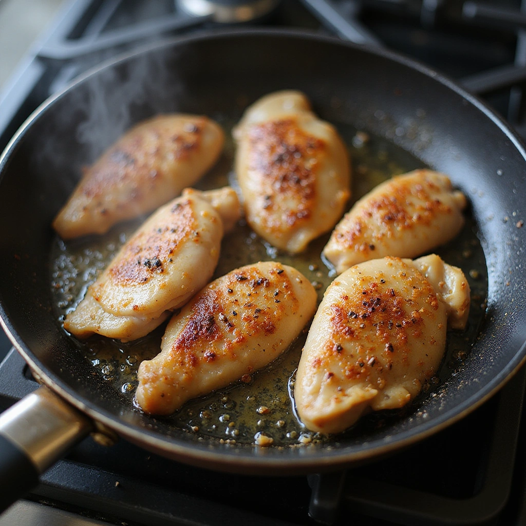 Crockpot Curry Chicken Recipes Set and Forget Meals Step 2 Sear the Chicken Optional