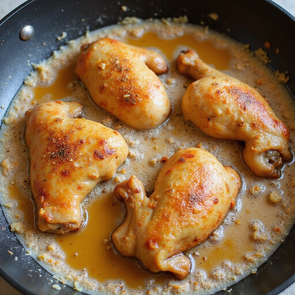 Curry Chicken Legs Recipes with Coconut Milk Rich Flavor Step 4 Add Coconut Milk