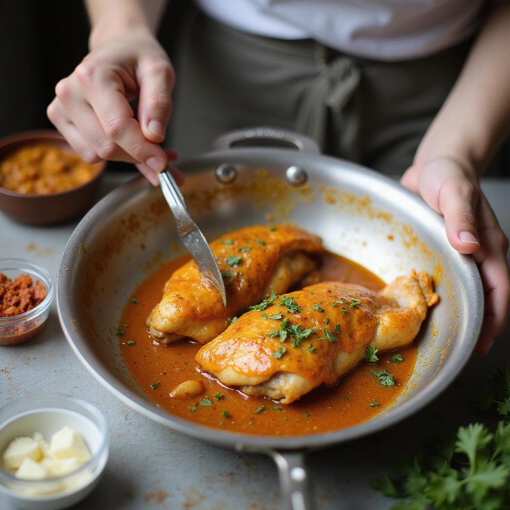 Curry Chicken Thigh Recipes Juicy Easy Step 2 Marinate Chicken