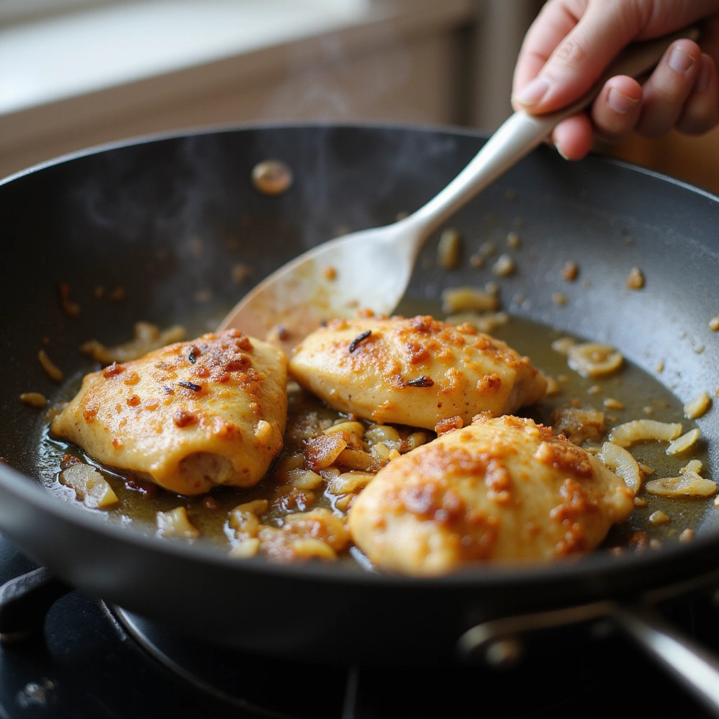 Curry Chicken Thigh Recipes Juicy Easy Step 3 Saut Onions