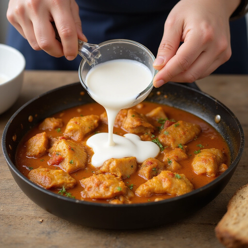 Curry Chicken Thigh Recipes Juicy Easy Step 5 Add Coconut Milk