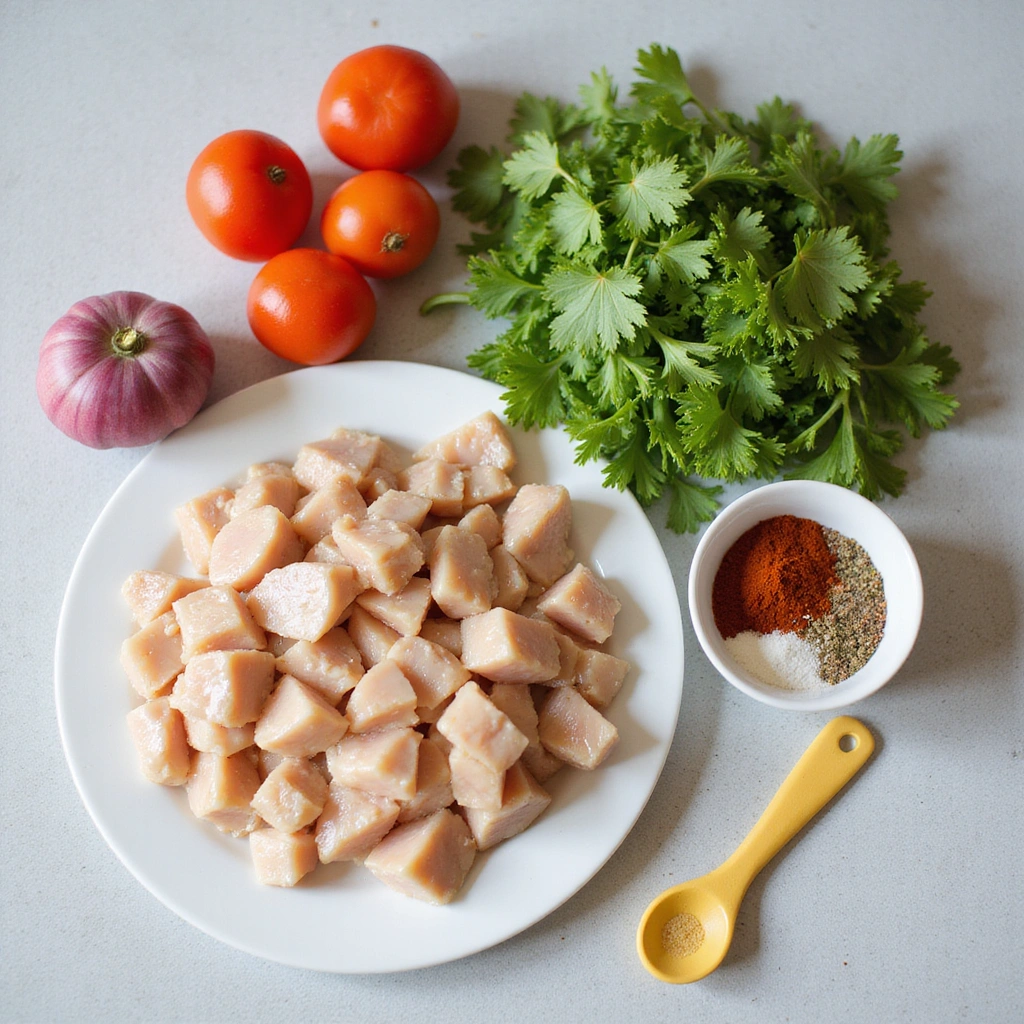 Curry Chicken and Vegetables Recipes Easy Weeknight Meal 1 Curry Chicken and Vegetables Recipes Easy Weeknight Meal Step 1 Prepare Ingredients