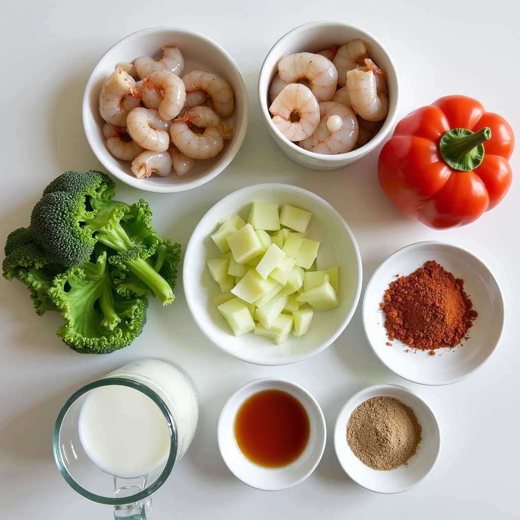 Curry Prawns Recipes with Coconut Milk Perfect Dinner 1 Curry Prawns Recipes with Coconut Milk Perfect Dinner Step 1 Prepare Ingredients