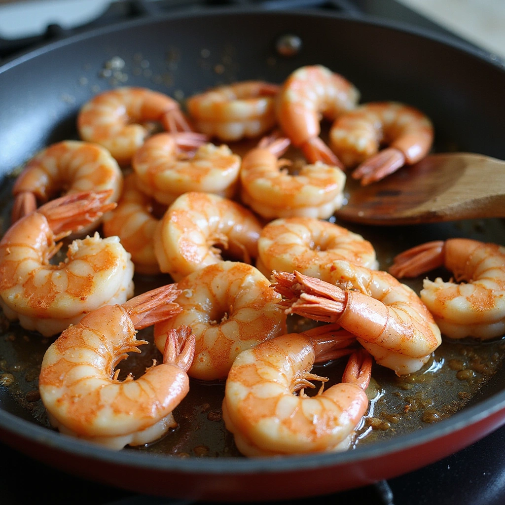 Curry Prawns Recipes with Coconut Milk Perfect Dinner 3 Curry Prawns Recipes with Coconut Milk Perfect Dinner Step 3 Cook the Prawns