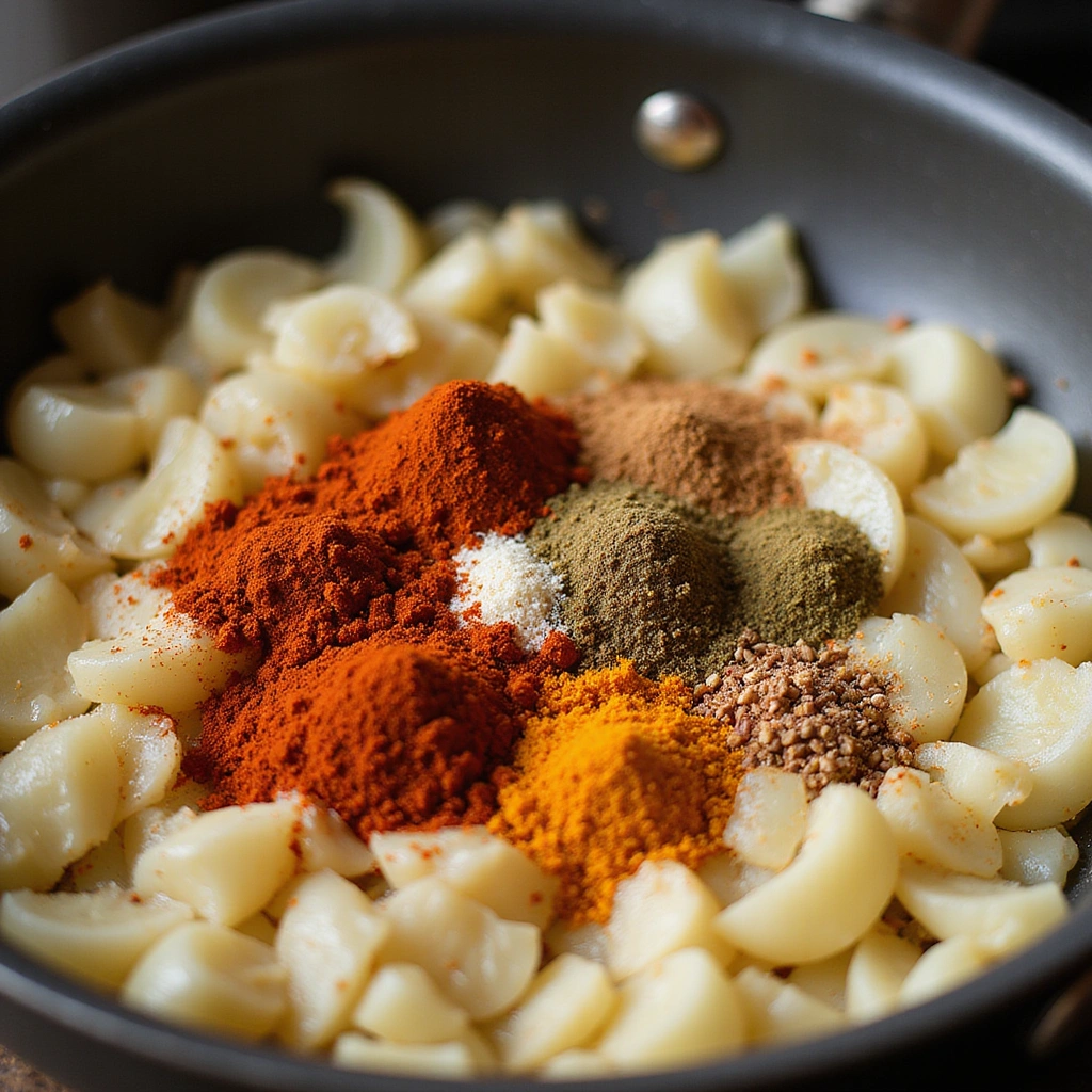 Curry Recipes Without Coconut Milk but Still Creamy Step 3 Add Spices