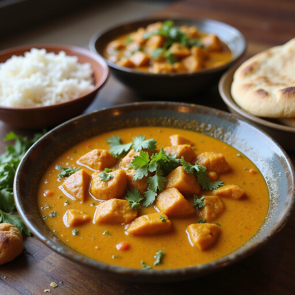 Curry Recipes Without Coconut Milk but Still Creamy Step 8 Serve and Garnish