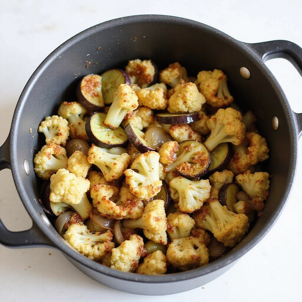 Eggplant Curry Recipes with Coconut Milk Rich Creamy Step 4 Add the Vegetables