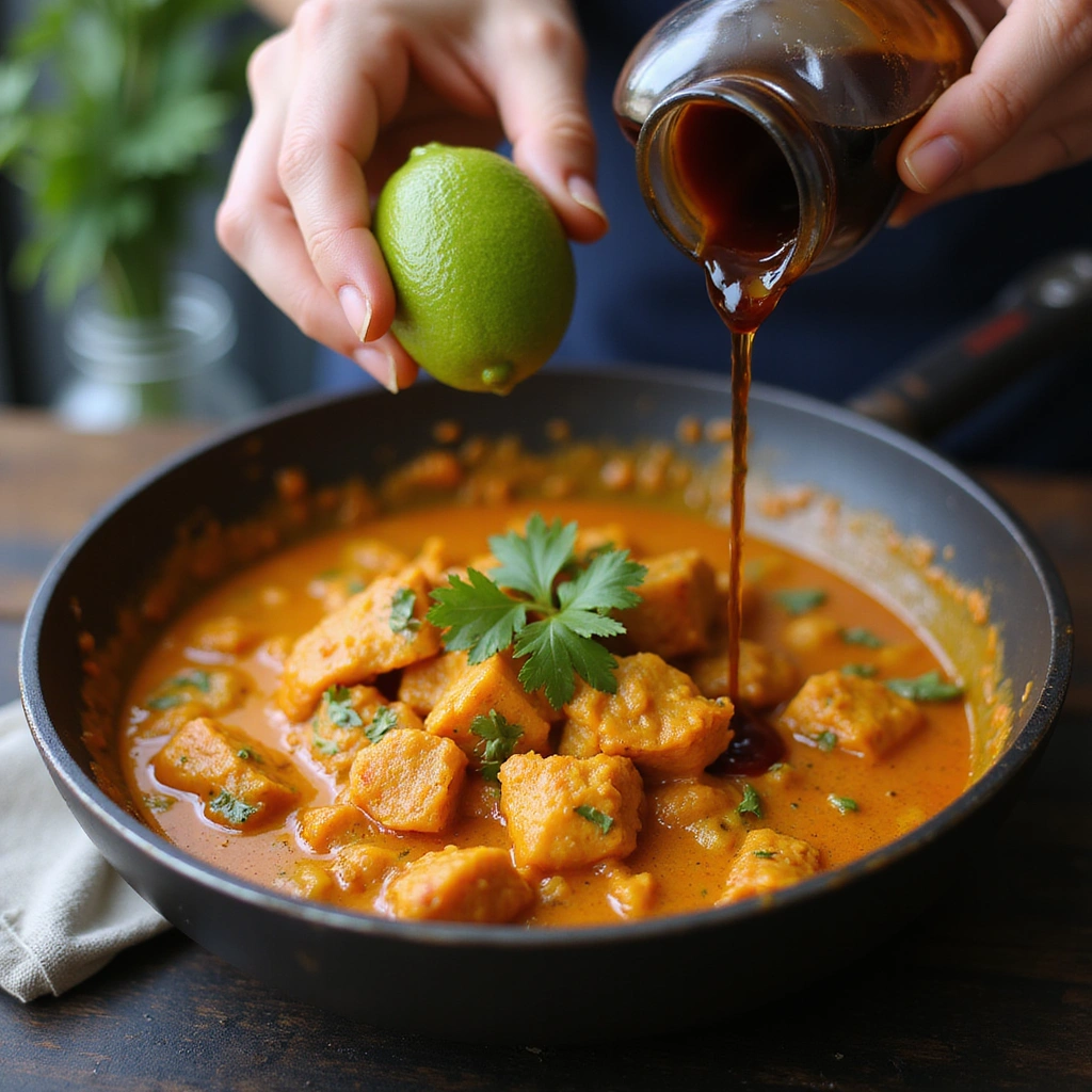 Green Curry Recipes Vegetarian Flavorful Comforting Step 7 Season the Curry