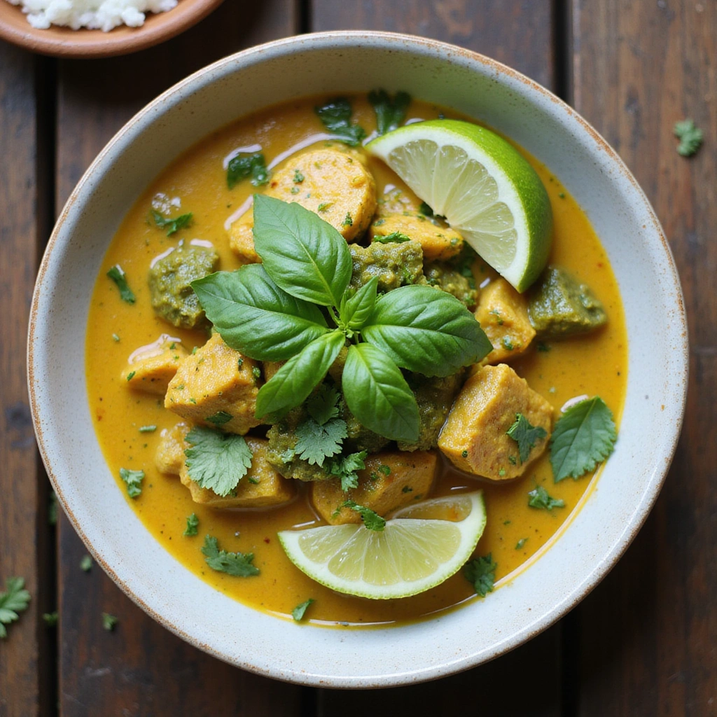 Green Curry Slow Cooker Recipes You’ll Make Again 8 Green Curry Slow Cooker Recipes Youll Make Again Step 8 Finish and Garnish