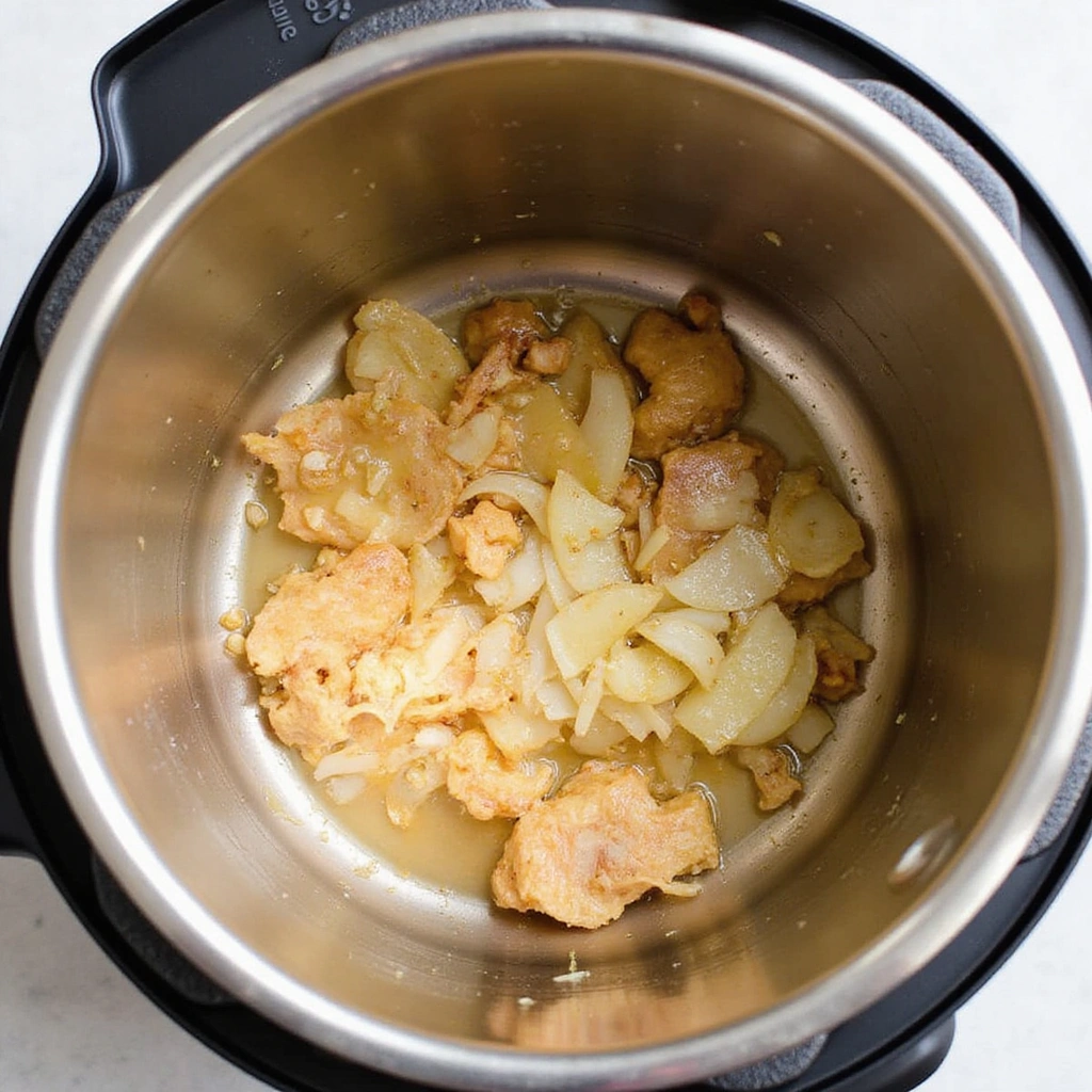 Instant Pot Beef Curry Recipes Done in Minutes Step 2 Saut Aromatics