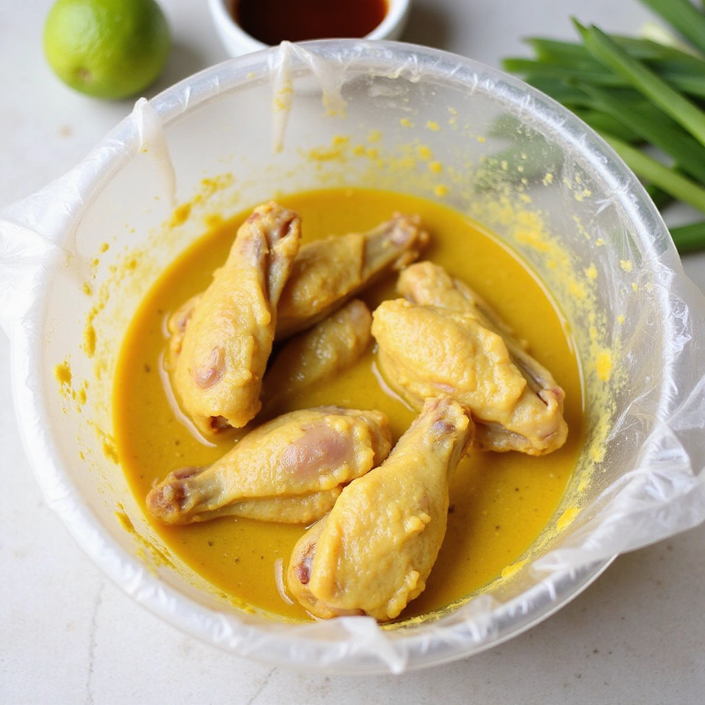 Jamaican Curry Chicken Wings Recipes That Impress Step 2 Marinate the Chicken Wings