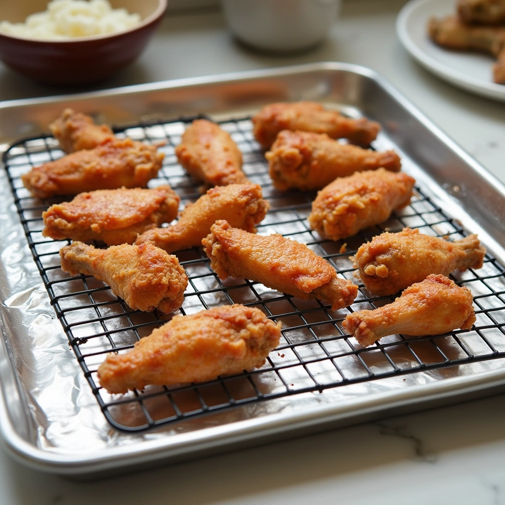 Jamaican Curry Chicken Wings Recipes That Impress Step 4 Prepare the Baking Sheet