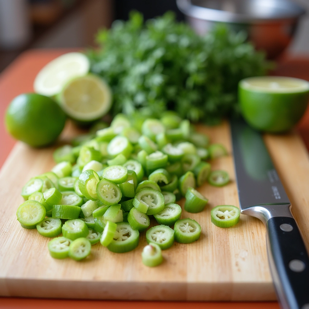 Jamaican Curry Chicken Wings Recipes That Impress Step 7 Prepare the Garnish