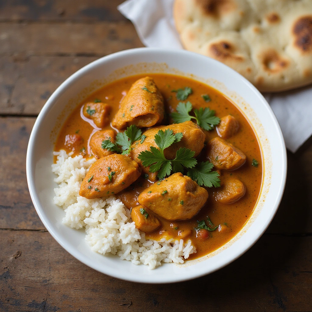 Quick Chicken Curry Instant Pot Recipes Packed with Flavor Step 8 Serve the Curry