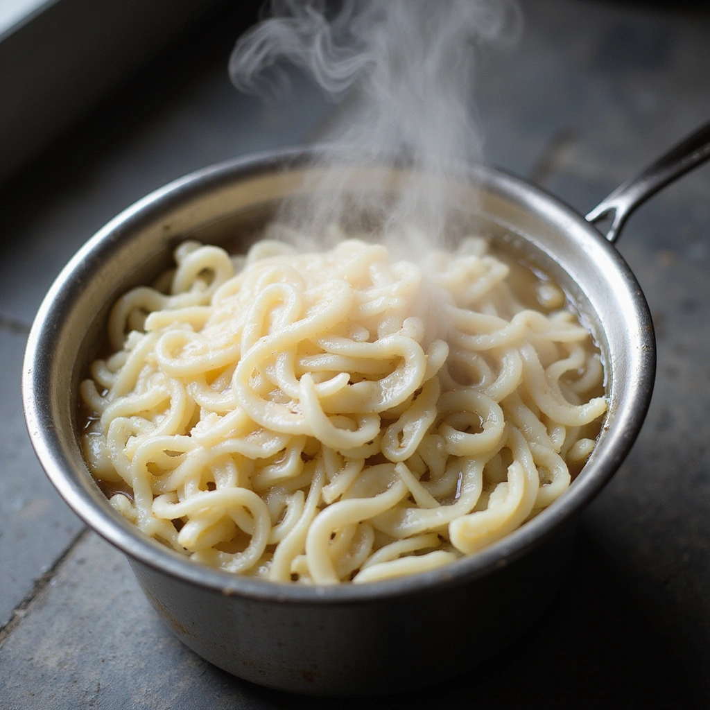 Red Thai Curry Recipes with Noodle Soups at Home Step 6 Cook Noodles