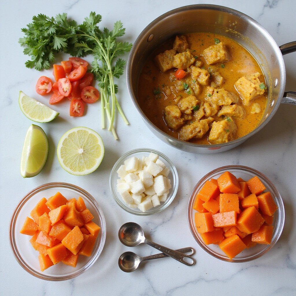 Seafood Curry Recipes with Coconut Milk Restaurant-Style 1 Seafood Curry Recipes with Coconut Milk Restaurant Style Step 1 Prepare Ingredients