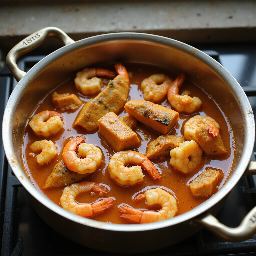 Seafood Curry Recipes with Coconut Milk Restaurant-Style 8 Seafood Curry Recipes with Coconut Milk Restaurant Style Step 8 Add Seafood