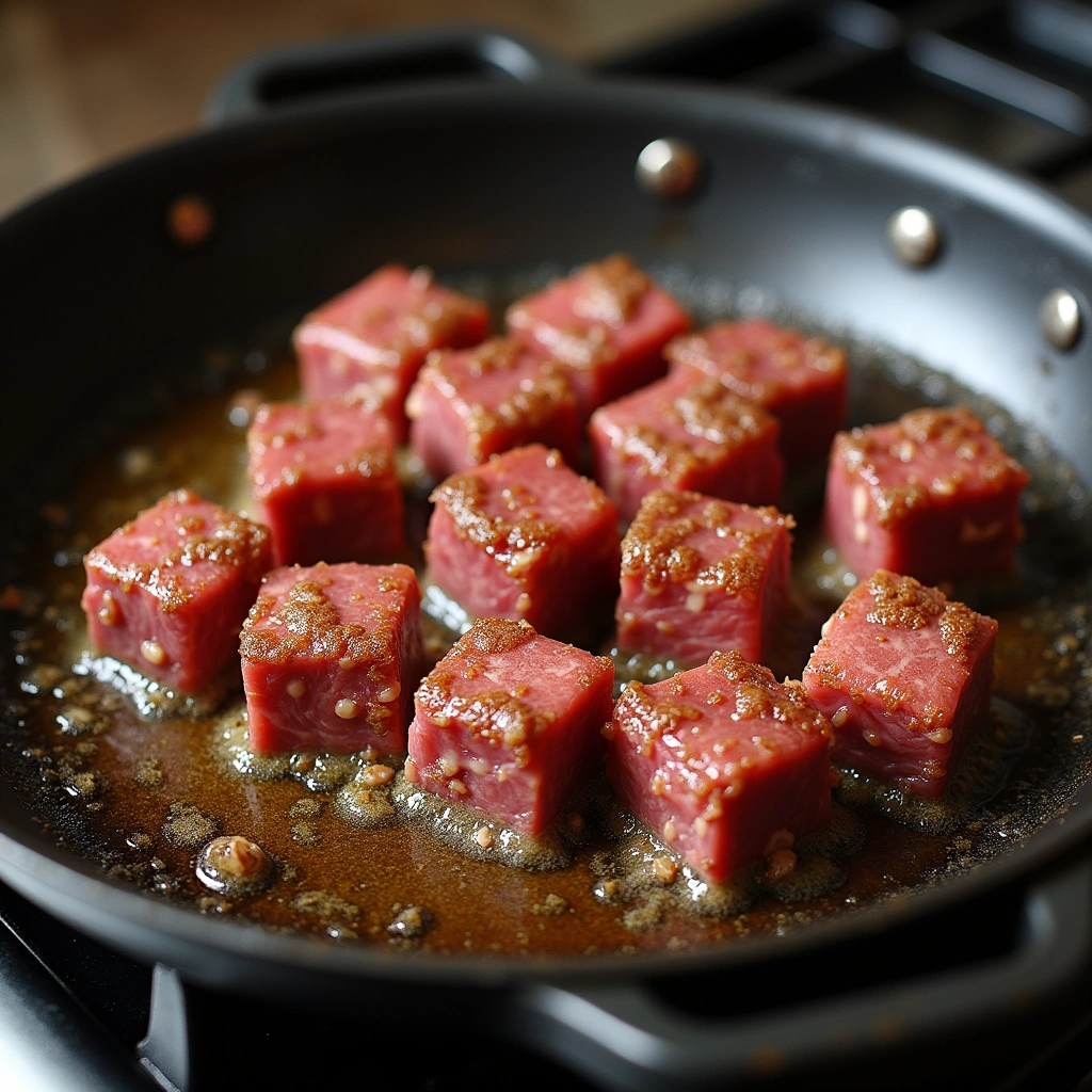 Slow Cooker Beef Curry Recipes That Melt in Your Mouth Step 2 Sear the Beef