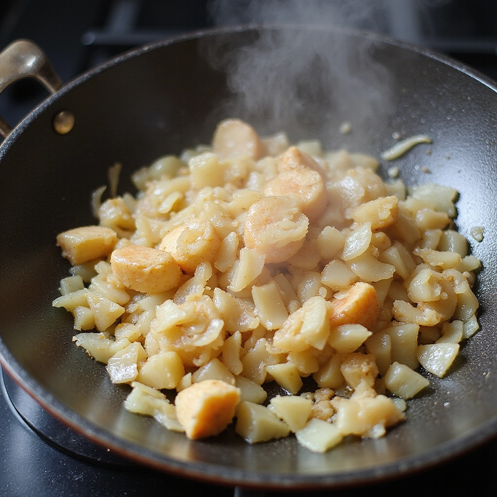 Slow Cooker Lamb Curry Recipes Perfect for Family Dinner 3 Slow Cooker Lamb Curry Recipes Perfect for Family Dinner Step 3 Saut Onions and Aromatics