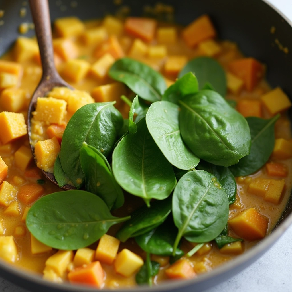 South Indian Curry Recipes Vegetarian Healthy Options 7 South Indian Curry Recipes Vegetarian Healthy Options Step 7 Add Spinach