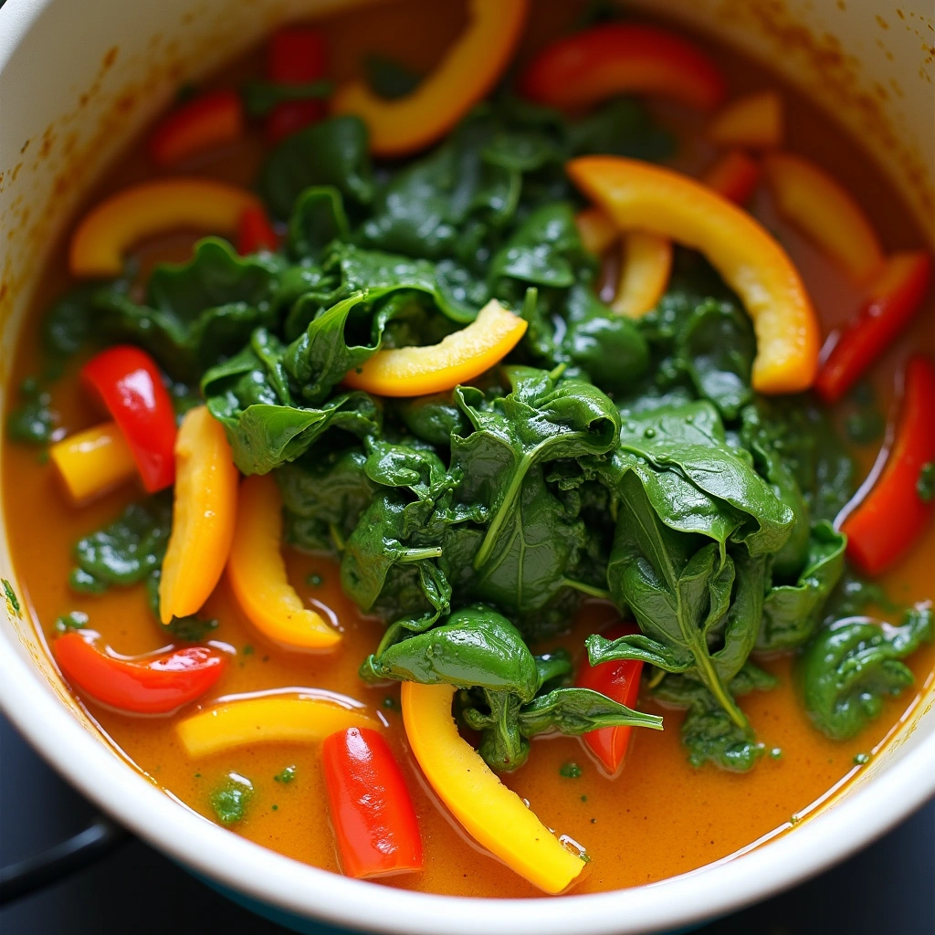 Sri Lankan Fish Curry Recipes Authentic Coastal Taste Step 7 Add Vegetables