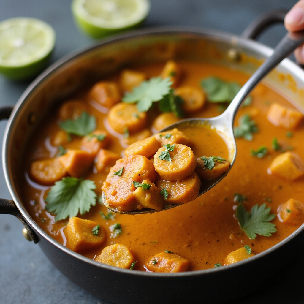 Sri Lankan Vegetable Curry Recipes Fragrant Nutritious Step 7 Adjust Seasoning