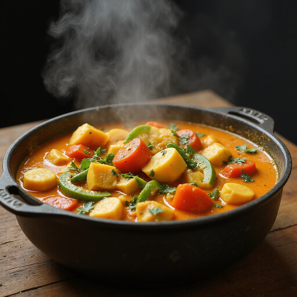 Vegetable Coconut Curry Recipes Nutritious & Delicious 6 Vegetable Coconut Curry Recipes Nutritious Delicious Step 6 Add Broth and Vegetables