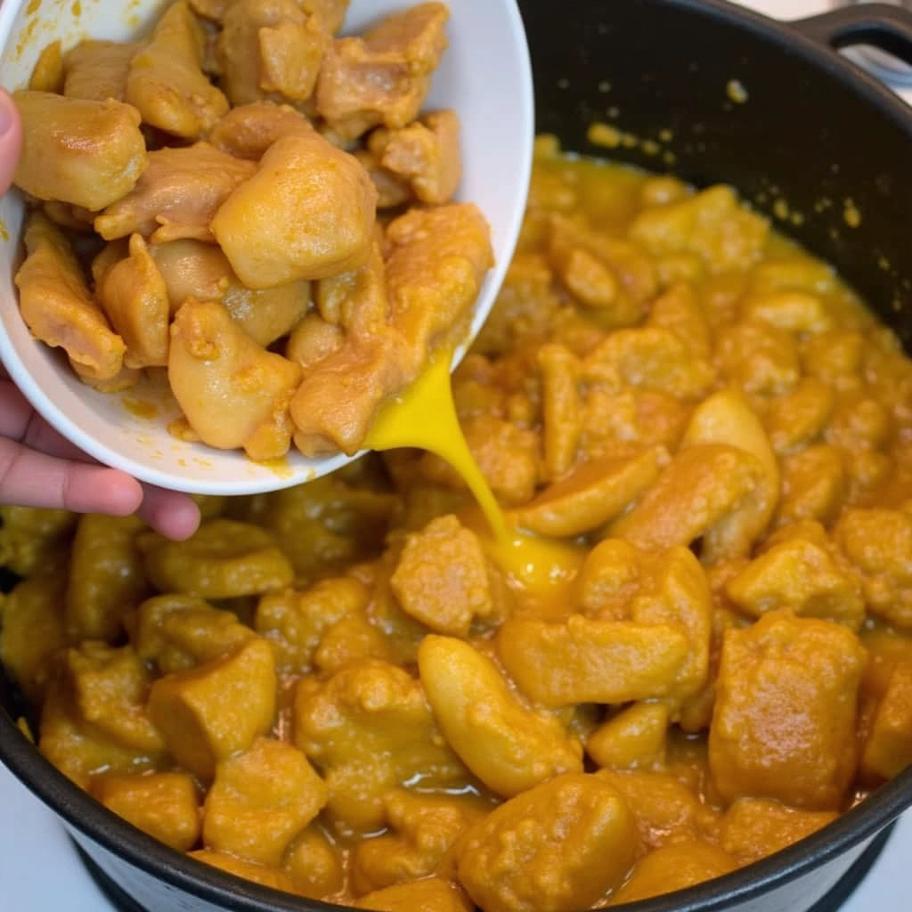 Yellow Curry Chicken Recipes with Rich Spice Blend 4 Yellow Curry Chicken Recipes with Rich Spice Blend Step 4 Cook the Chicken