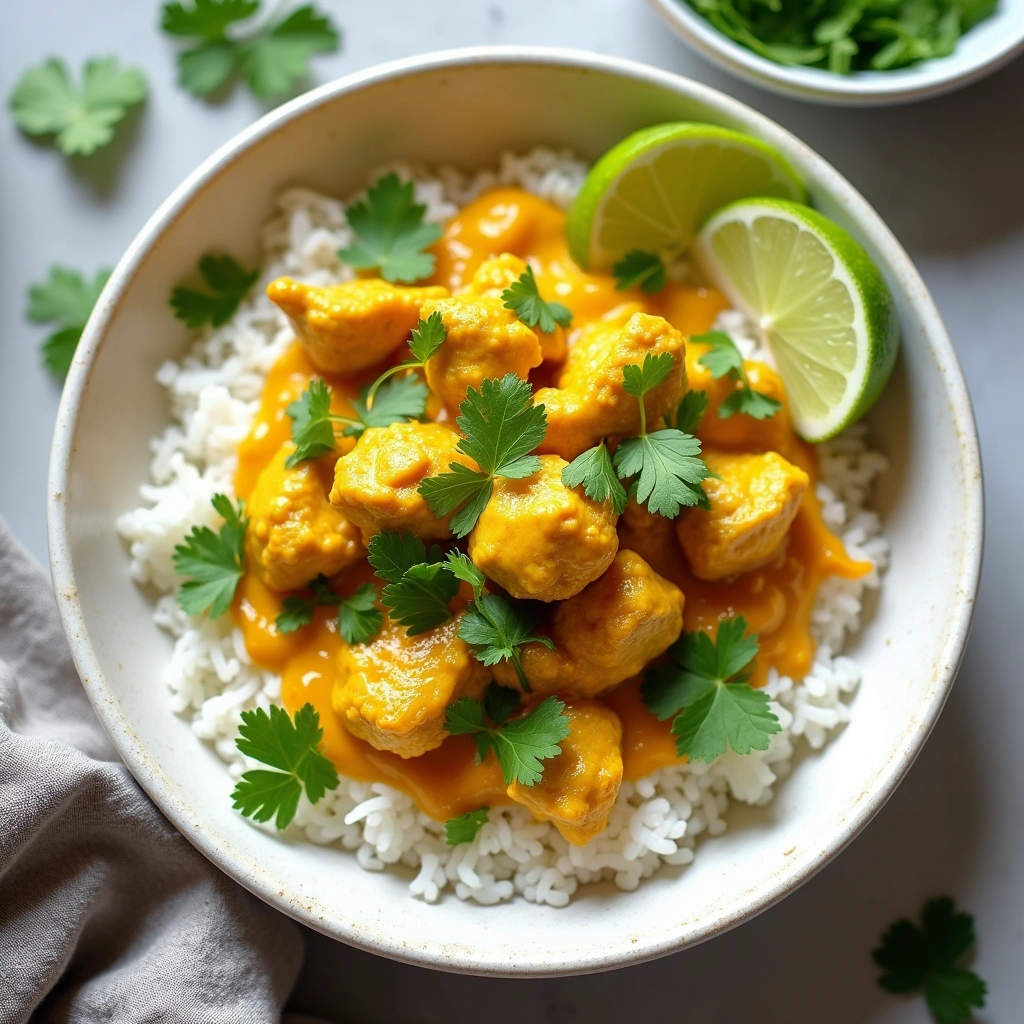 Yellow Curry Chicken Recipes with Rich Spice Blend 9 Yellow Curry Chicken Recipes with Rich Spice Blend Step 9 Serve the Curry