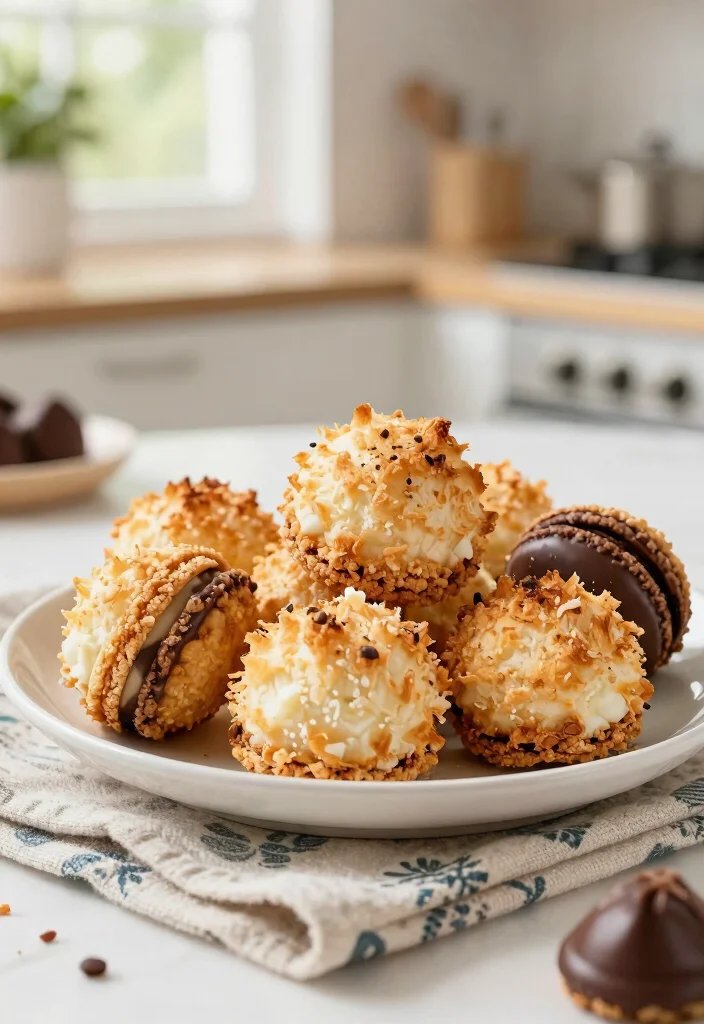 10 Crockpot Dessert Recipes for Easy Set and Forget Sweets 10. Coconut Macaroons 0