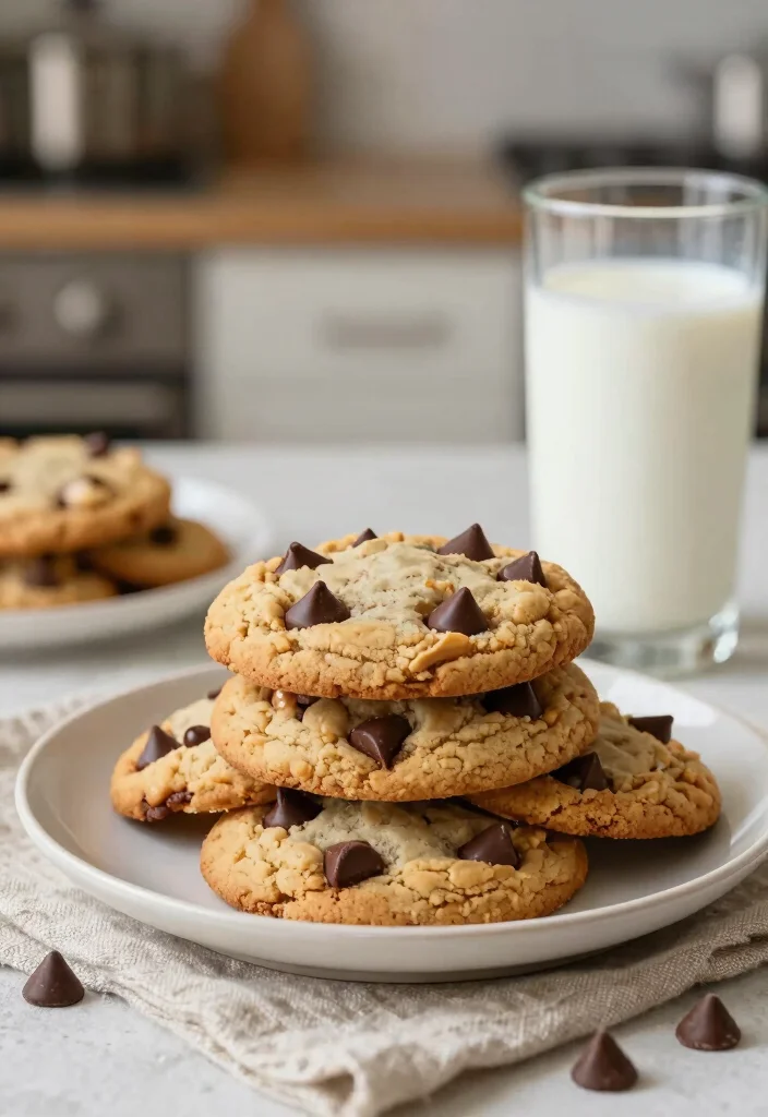 10 Crockpot Dessert Recipes for Easy Set and Forget Sweets 9. Peanut Butter Chocolate Chip Cookies 0