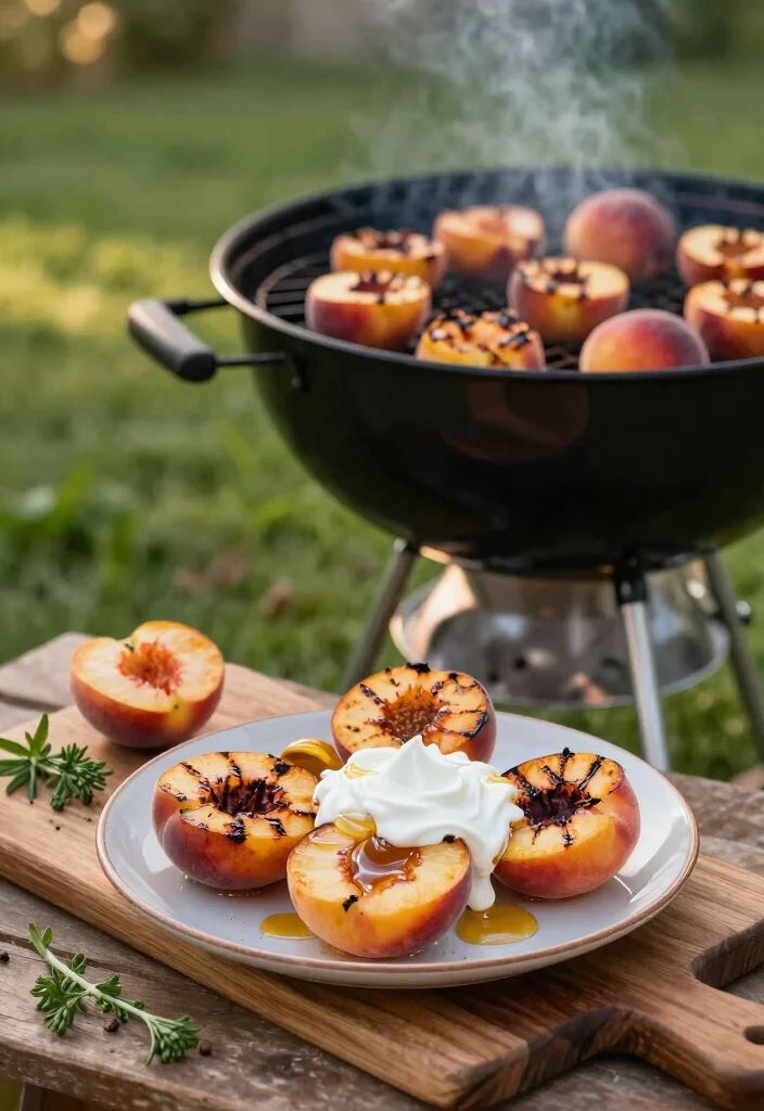 10 Healthy Peach Recipes for Fresh Seasonal Eating 12 10 Healthy Peach Recipes for Fresh Seasonal Eating 2. Grilled Peaches with Honey and Yogurt 0