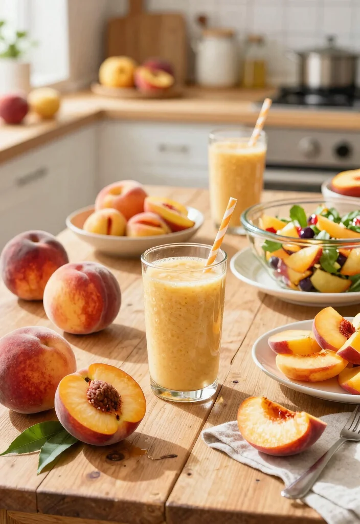10 Healthy Peach Recipes for Fresh Seasonal Eating 111 10 Healthy Peach Recipes for Fresh Seasonal Eating Conclusion 0