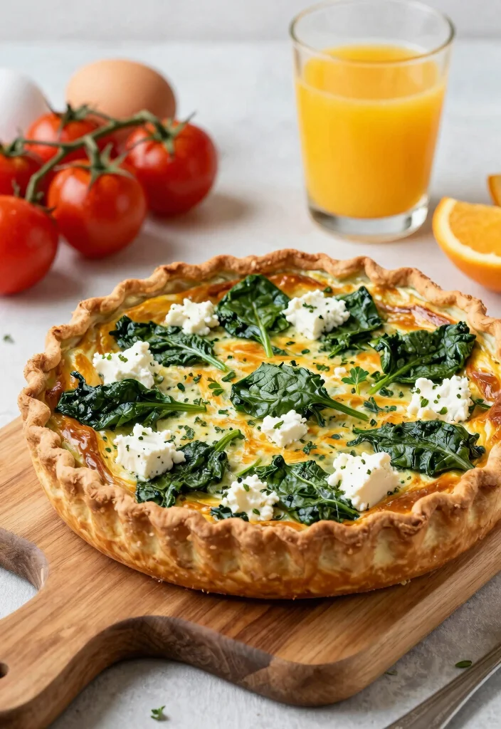 10 Healthy Quiche Recipes for Light Savory Meals 1. Spinach and Feta Gluten Free Quiche 0