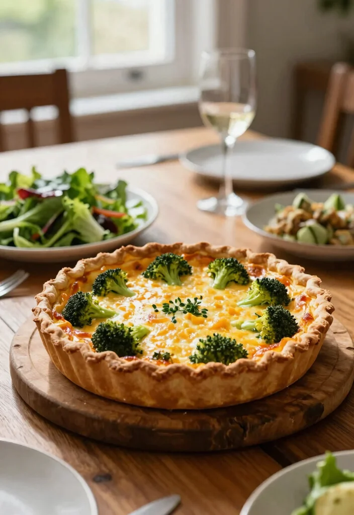 10 Healthy Quiche Recipes for Light Savory Meals 3. Broccoli and Cheddar Quiche 0