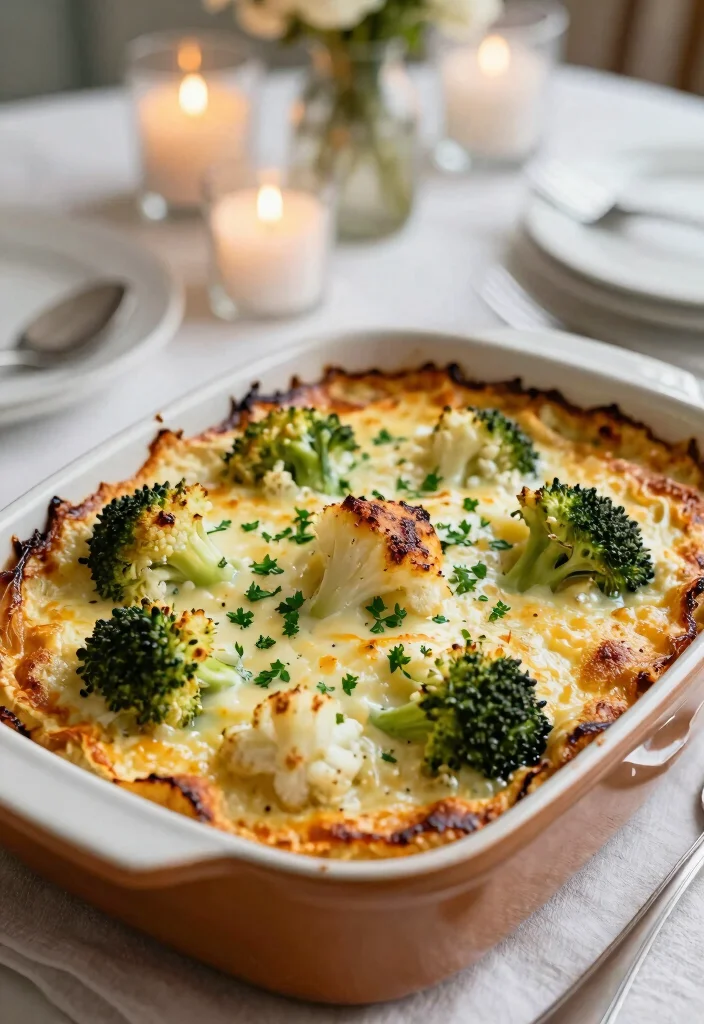 10 Keto Broccoli Recipes for Easy Low Carb Sides 56 10 Keto Broccoli Recipes for Easy Low Carb Sides 6. Broccoli and Cauliflower Gratin 0
