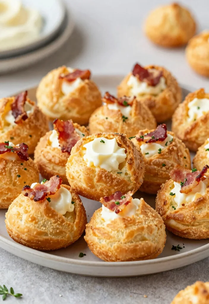 10 Keto Cream Cheese Recipes for Rich Low Carb Dishes 67 10 Keto Cream Cheese Recipes for Rich Low Carb Dishes 7. Cream Cheese and Bacon Puffs 0