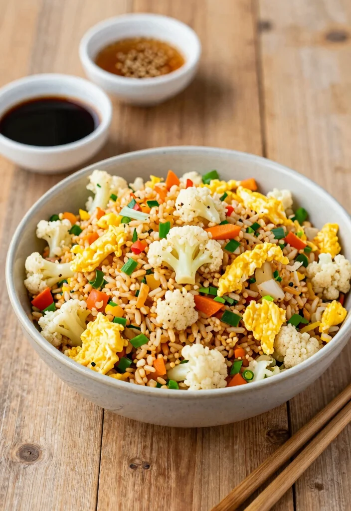 10 Keto Egg Recipes for Simple Any Time Meals 6. Cauliflower Egg Fried Rice 0