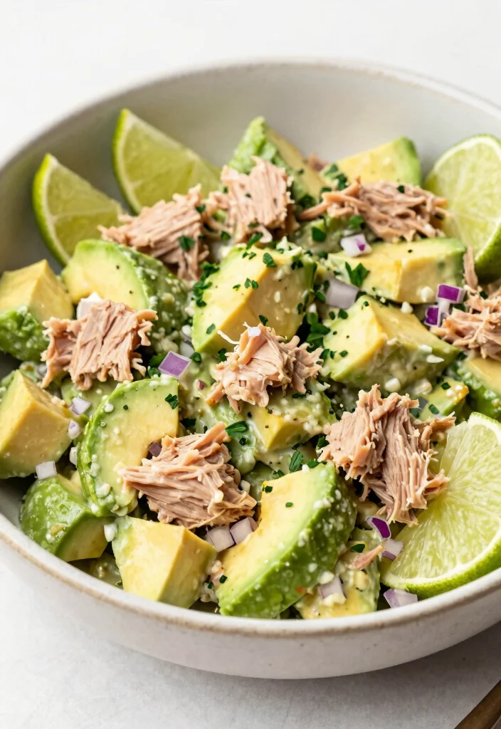 10 Keto Tuna Recipes for Easy Protein Rich Meals 3. Creamy Avocado Tuna Salad 0