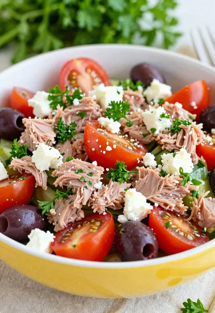 10 Keto Tuna Recipes for Easy Protein Rich Meals 4. Mediterranean Tuna Salad 0