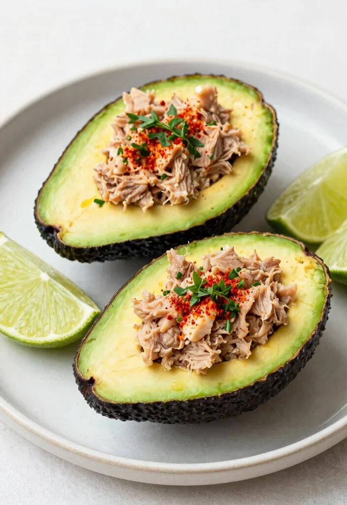 10 Keto Tuna Recipes for Easy Protein Rich Meals 5. Tuna Stuffed Avocados 0