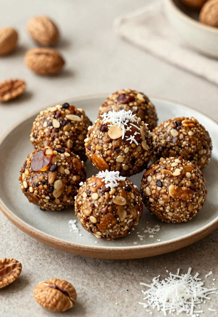 10 No Butter Dessert Recipes for Lighter Sweet Baking 67 10 No Butter Dessert Recipes for Lighter Sweet Baking 7. Date and Nut Energy Balls 0