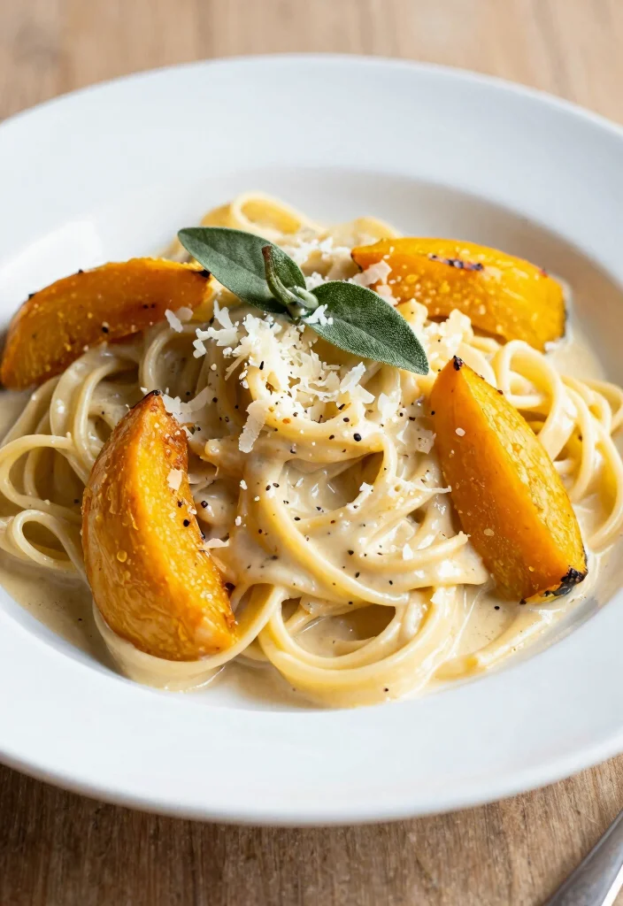 10 Romantic Dinner Recipes for a Cozy Night In 3. Butternut Squash and Sage Pasta 0