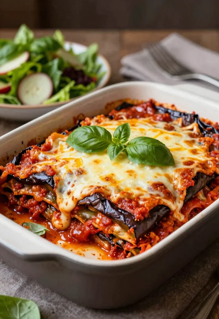 10 Romantic Dinner Recipes for a Cozy Night In 8. Eggplant Parmesan 0