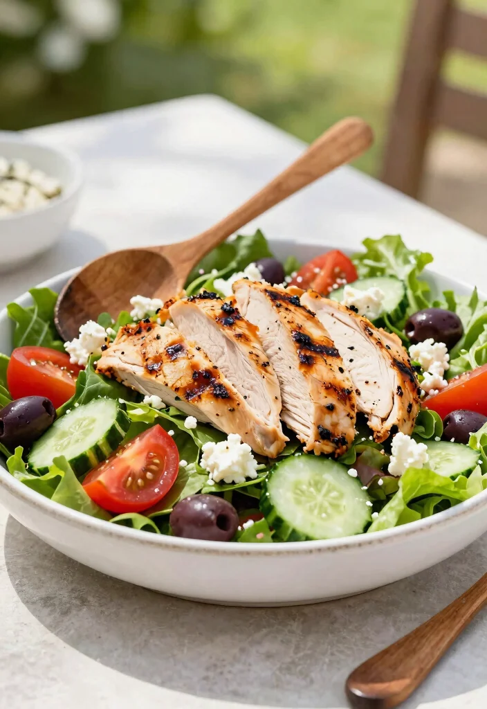 10 Trim Healthy Mama Recipes for Balanced Everyday Cooking 67 10 Trim Healthy Mama Recipes for Balanced Everyday Cooking 7. Greek Salad with Chicken 0