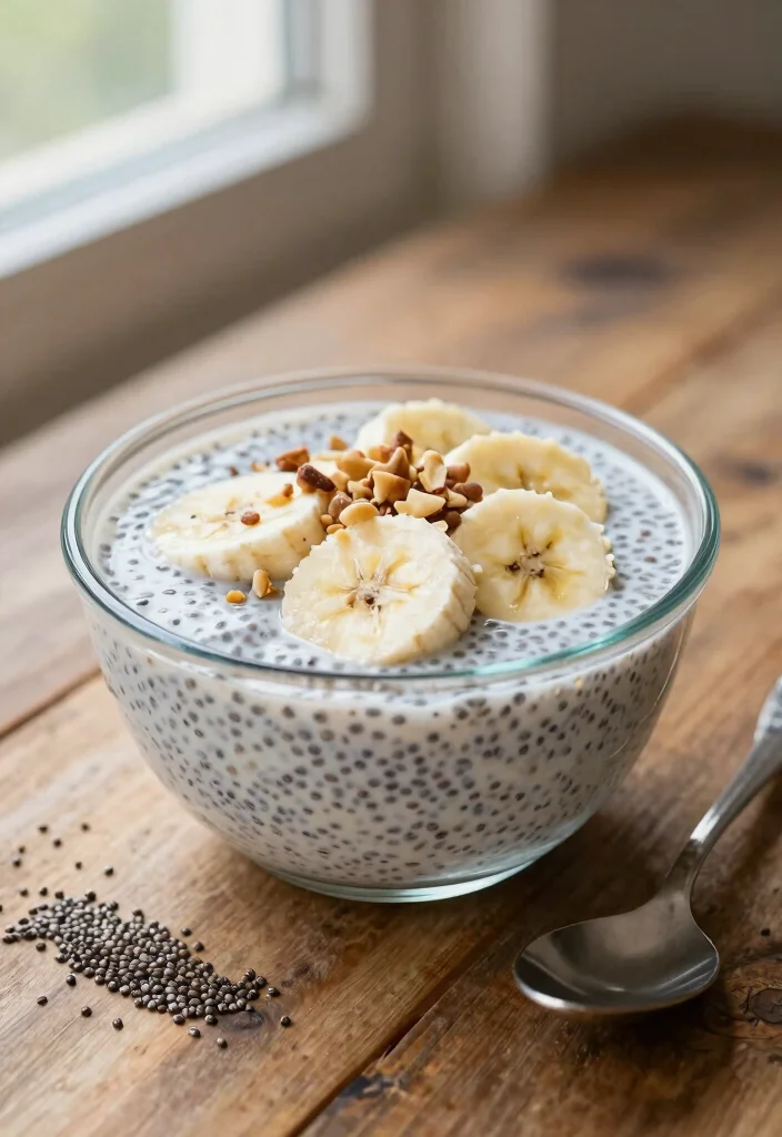 10 Vegan Banana Recipes for Simple Sweet Treats 3. Banana Chia Pudding 0