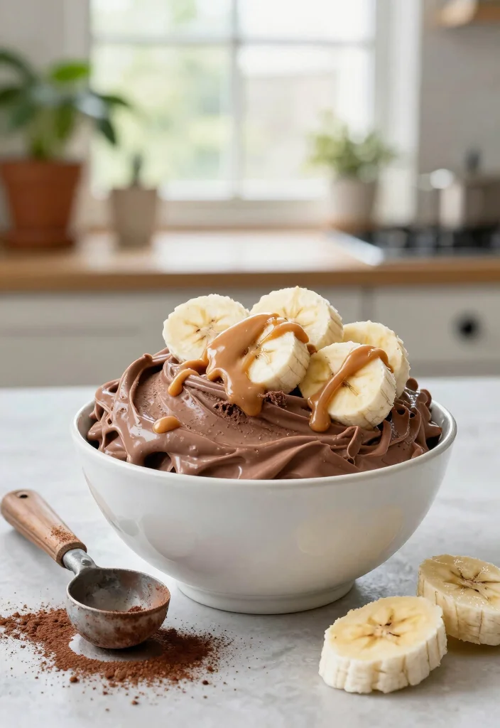 10 Vegan Banana Recipes for Simple Sweet Treats 4. Chocolate Banana Nice Cream 0